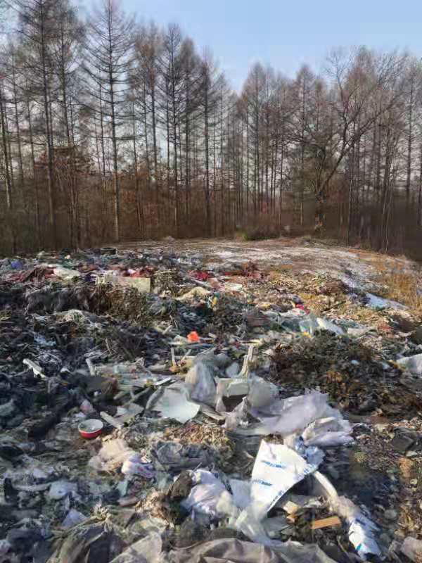 处理前垃圾填埋场2